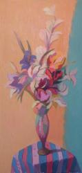 Flowers In Vase by Michael Konnov